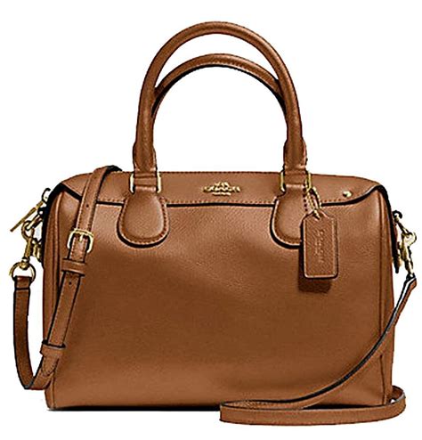 Coach Bennett Mini Satchel Leather Handbag Shoulder .